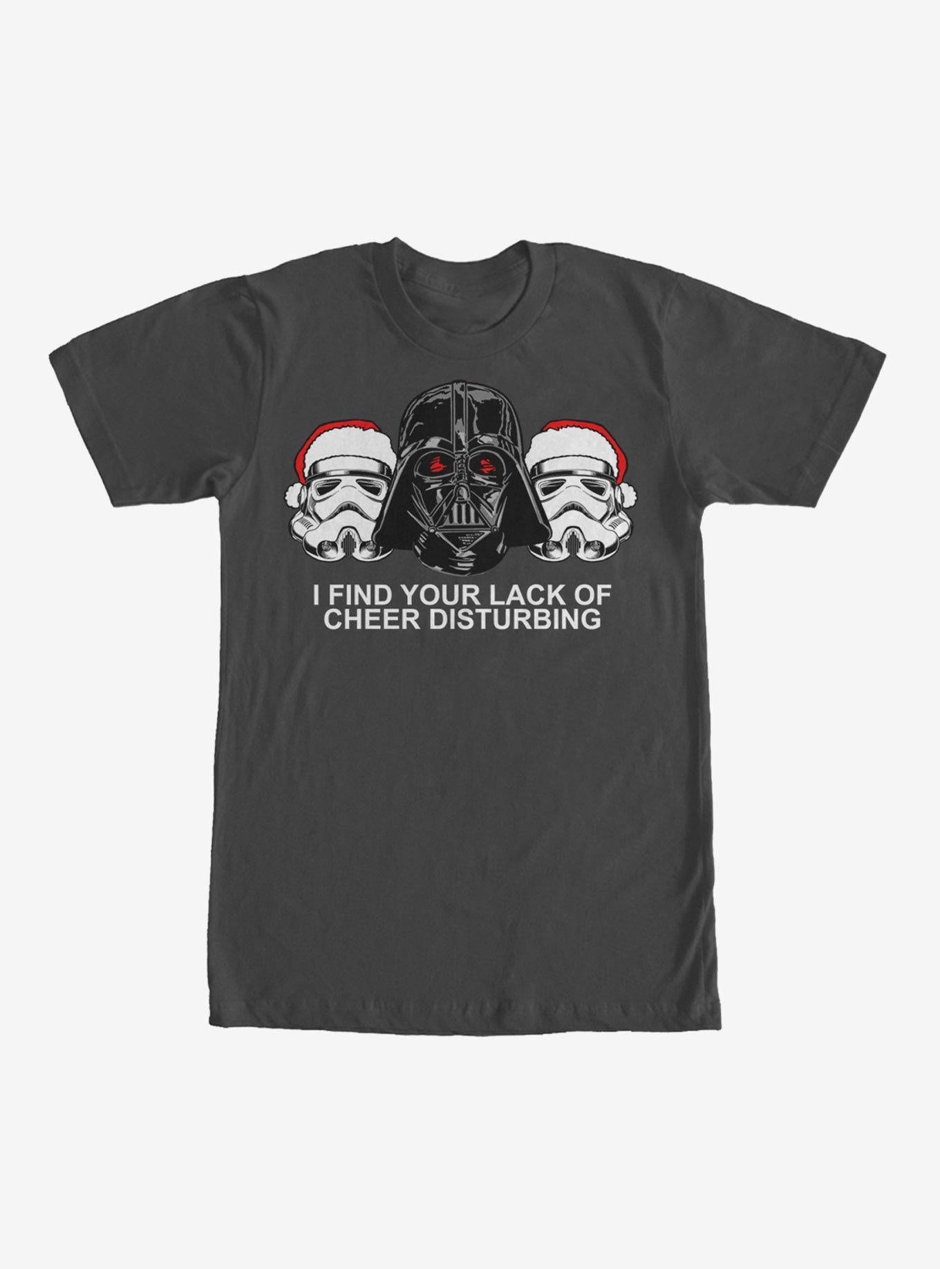Star Wars Christmas Empire Lack of Cheer TShirt T-Shirt | Best-Selling Design | Perfect Holiday Gift