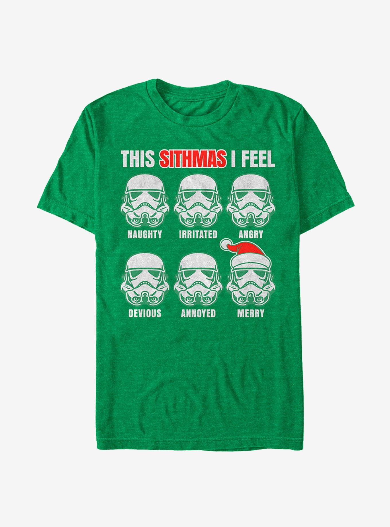 Star Wars Christmas Sithmas Stormtroopers TShirt T-Shirt | Seasonal Must-Have | Great For Christmas Season