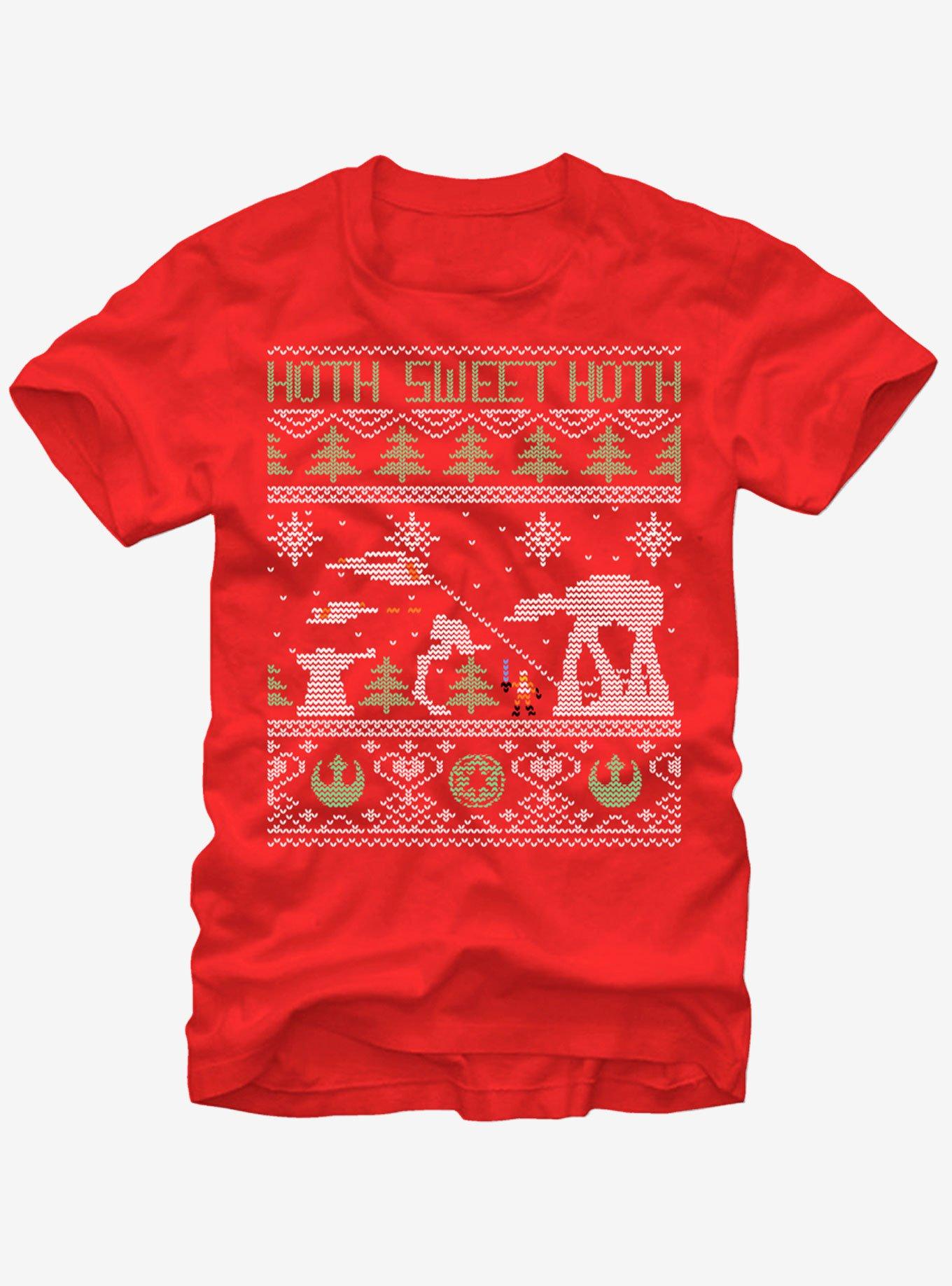 Star Wars Hoth Sweet Hoth Ugly Christmas Sweater T-shirt | Trendy Graphic Tee | Casual Unisex T-shirt