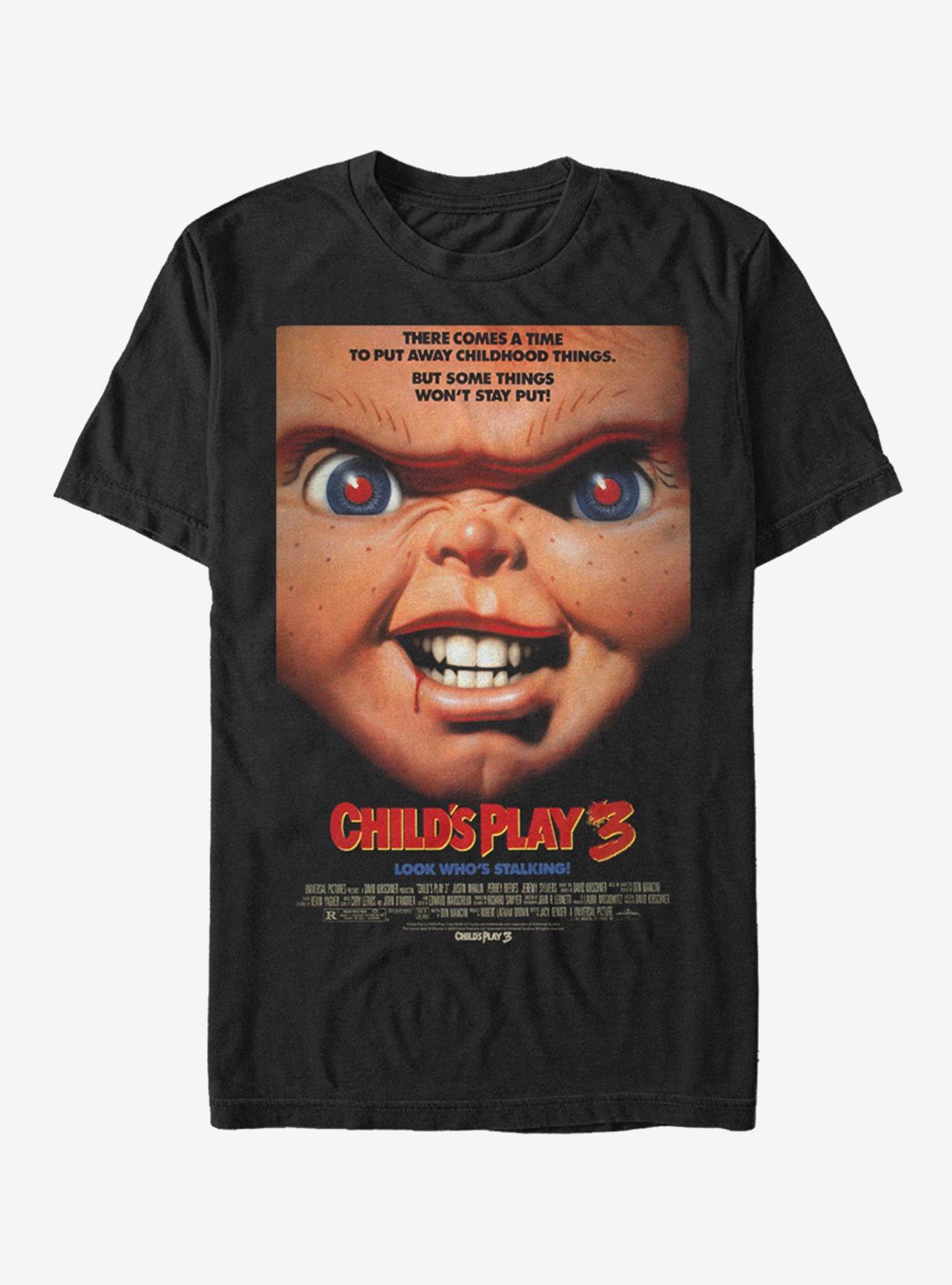 Chucky Childs Play 3 Poster T-Shirt