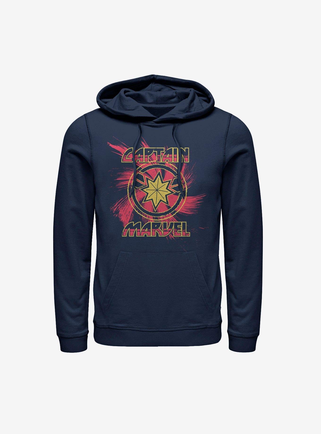 Marvel Captain Marvel Swirl Hoodie