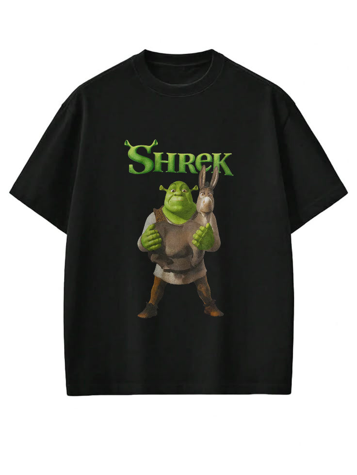 Men's Shrek & Donkey Short Sleeve Tee