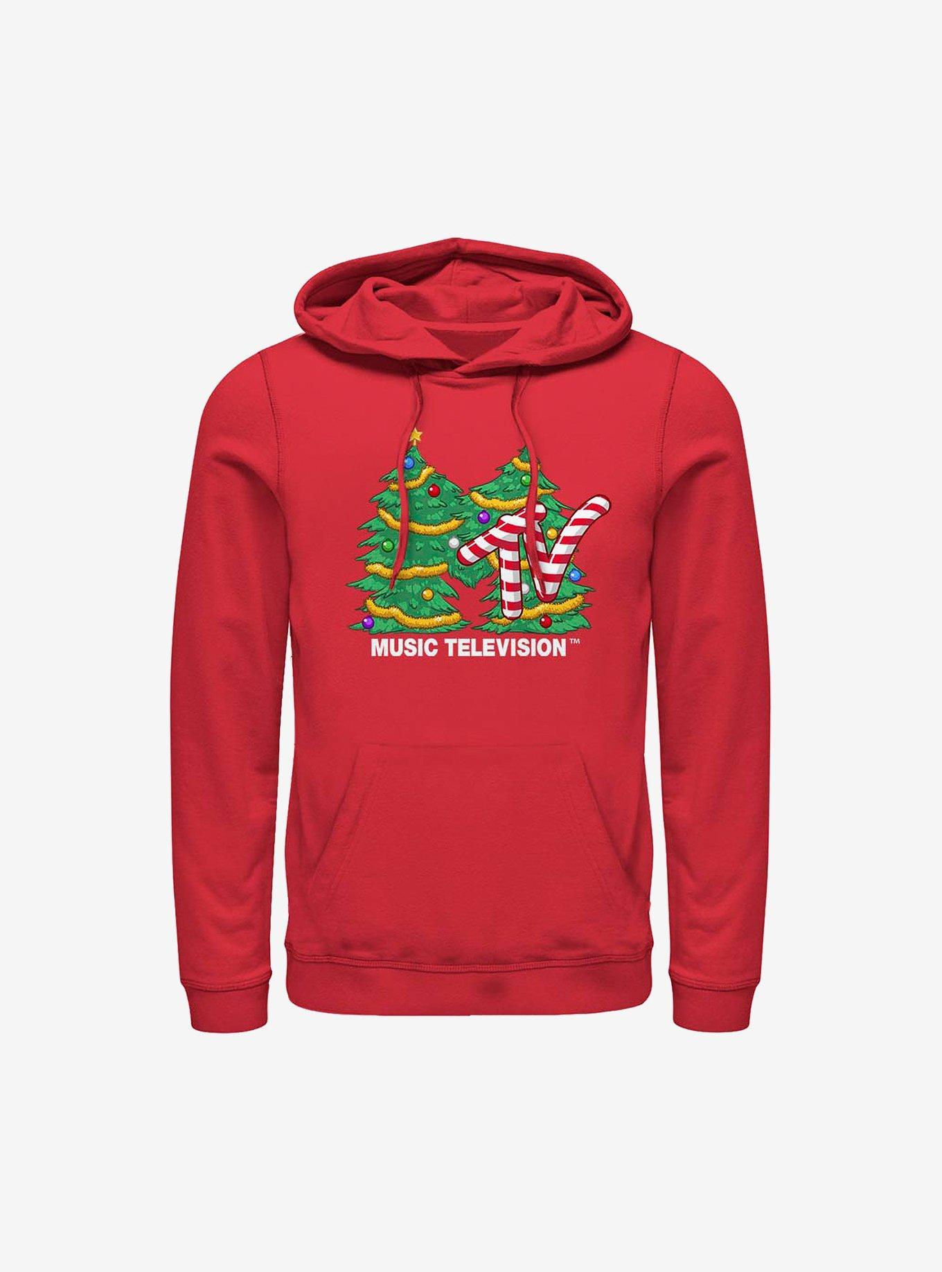 MTV Christmas Tree Logo Hoodie