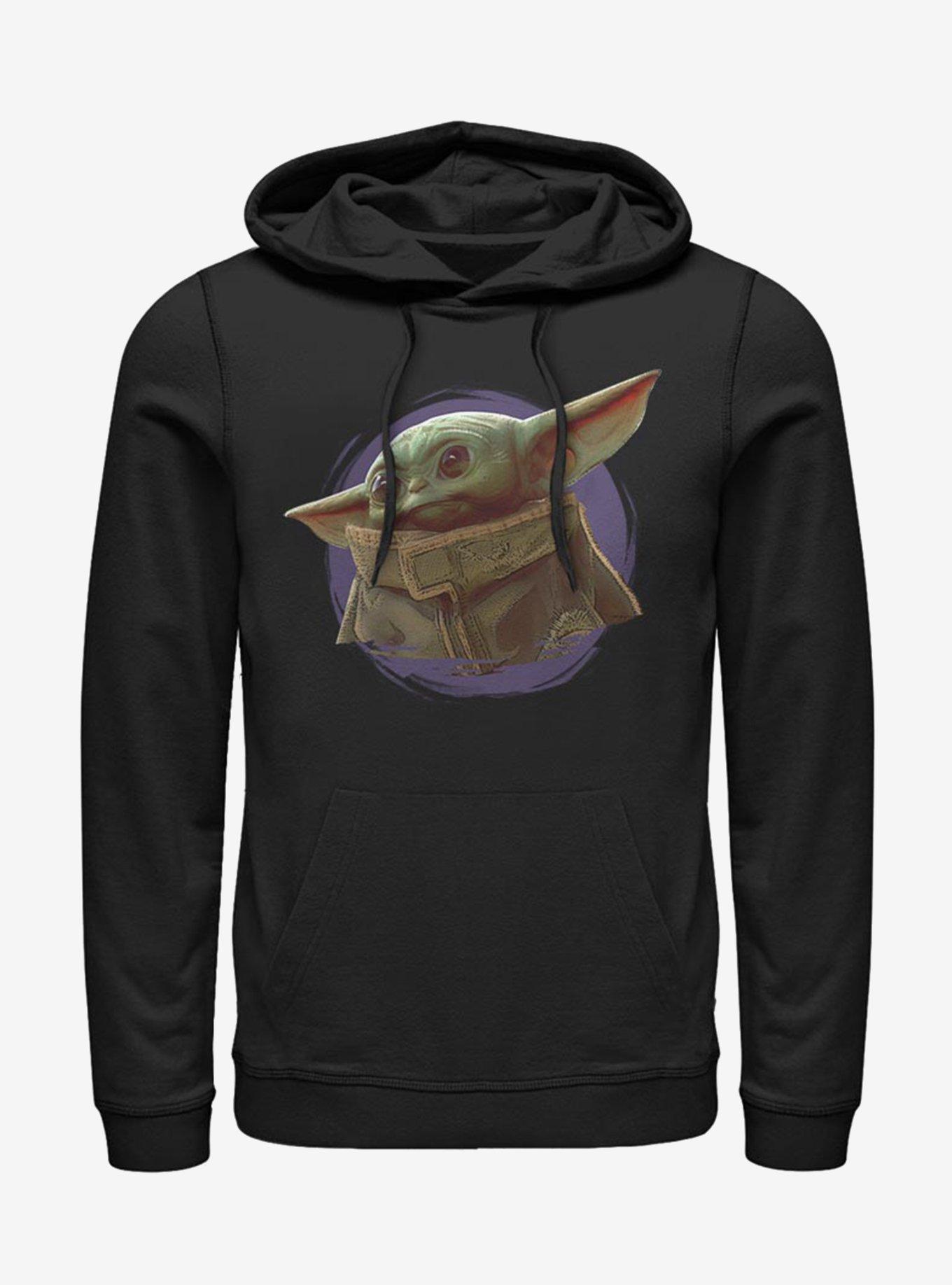 Star Wars The Mandalorian The Child Purple Ball Hoodie