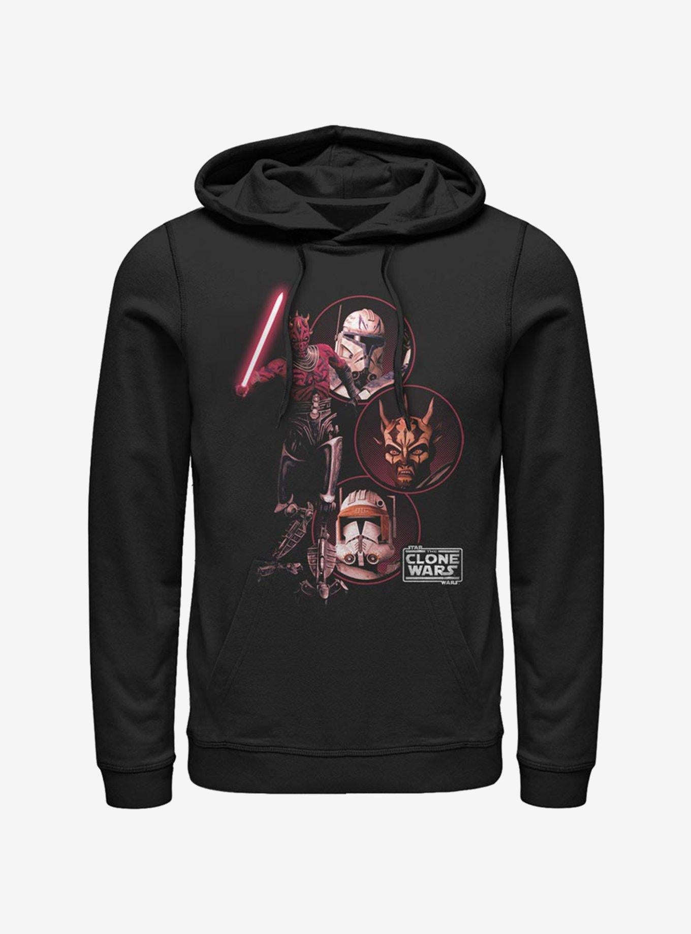 Star Wars The Clone Wars Darkside Group Hoodie