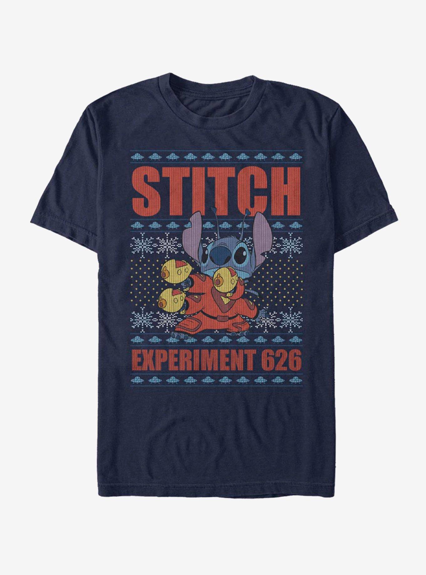 Disney Lilo Stitch Holiday Stitch Experiment 626 TShirt T-Shirt | Premium Graphic | Perfect Holiday Gift