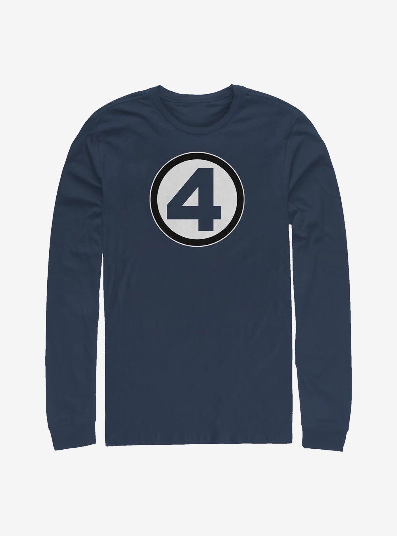 Marvel Fantastic Four Classic Costume Long-Sleeve T-Shirt T-Shirt – Premium Quality Print | Trending Now