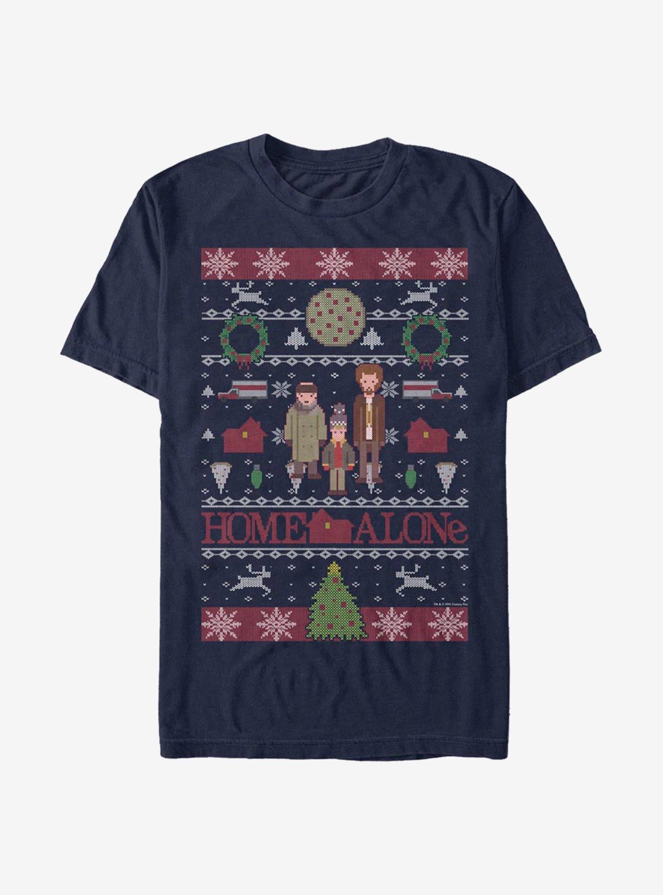 Home Alone Ugly Holiday T-shirt | Trendy Graphic Tee | Casual Unisex T-shirt