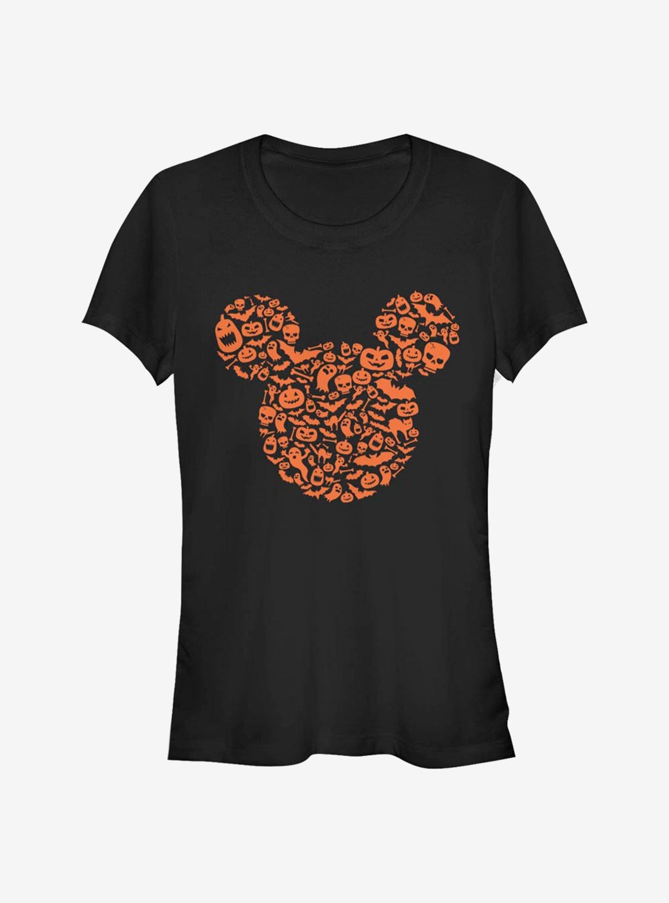 Disney Mickey Mouse Mouse Ears Halloween Icons Girls T-Shirt