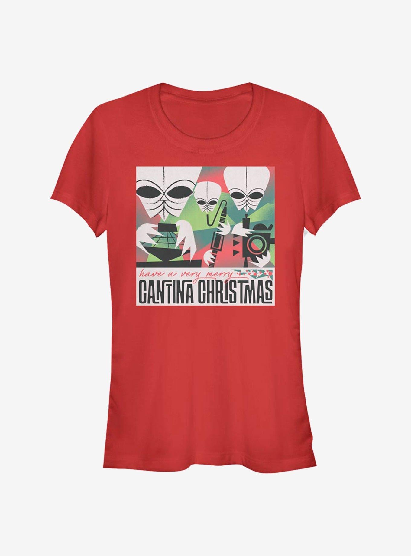 Star Wars Cantina Christmas Girls TShirt T-Shirt | Top Trending Graphic | Perfect For Daily Wear