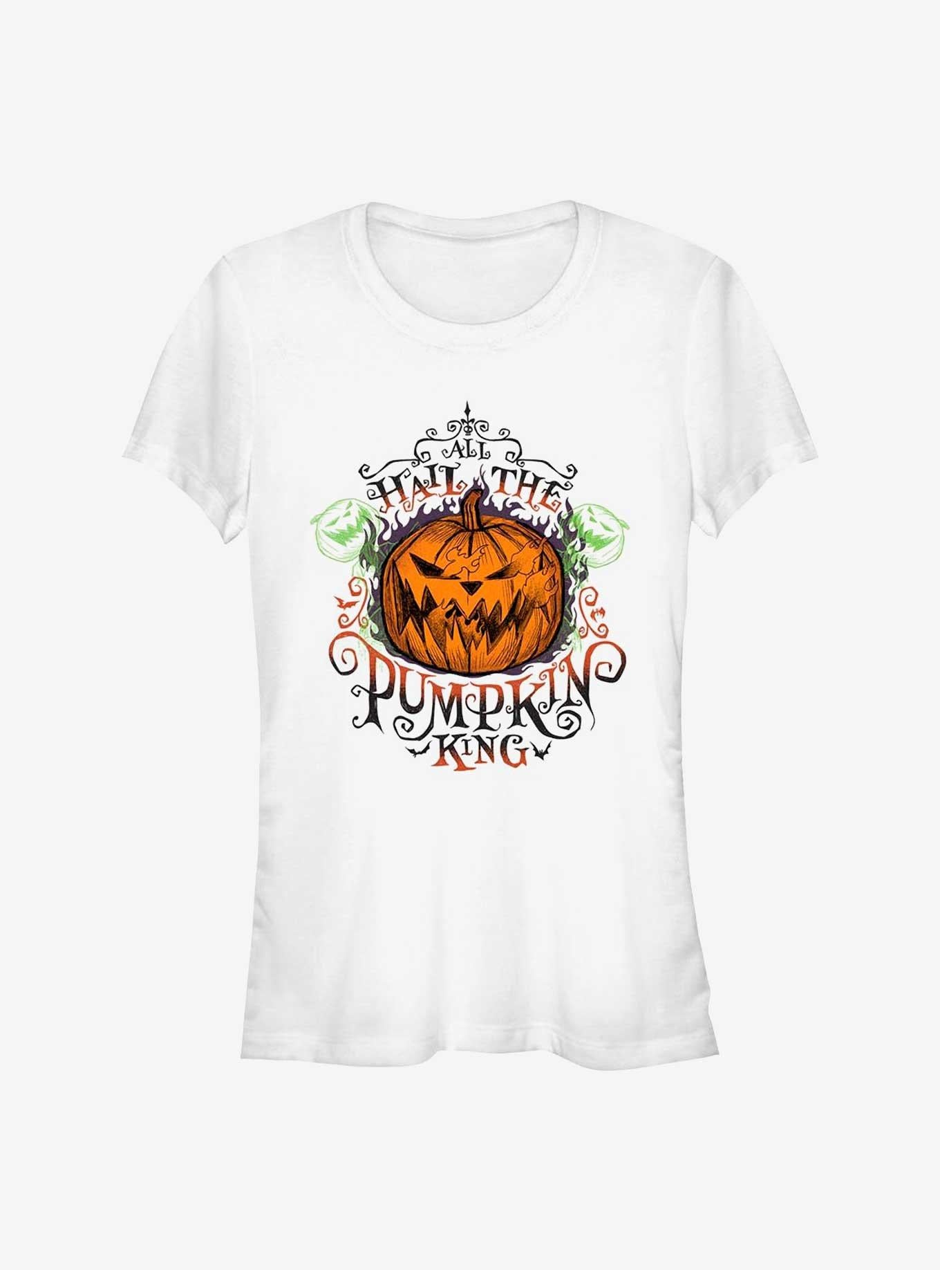 Disney The Nightmare Before Christmas All Hail The Pumpkin King Girls T-Shirt