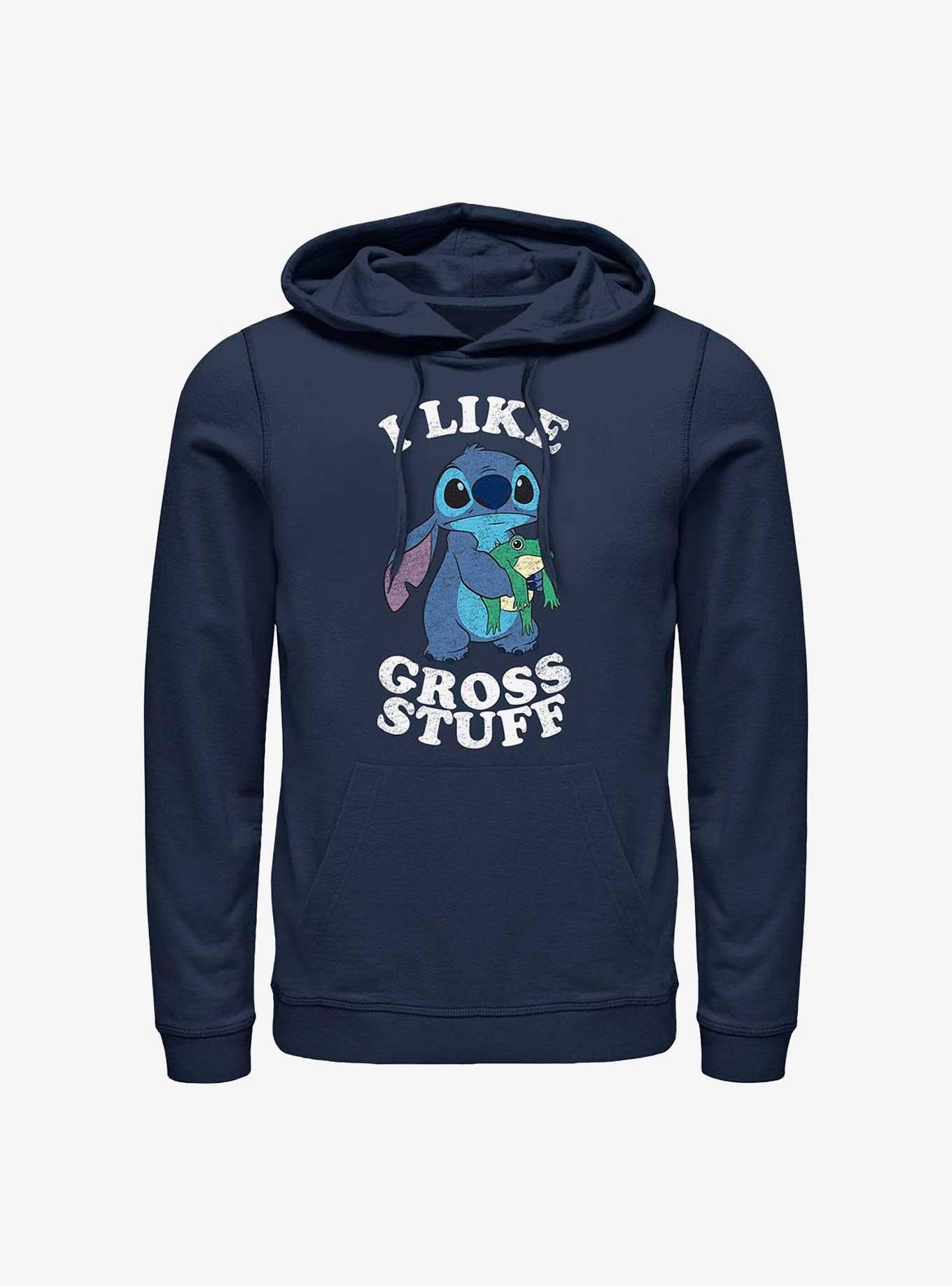 Disney Lilo & Stitch I Like Gross Stuff Stitch Hoodie