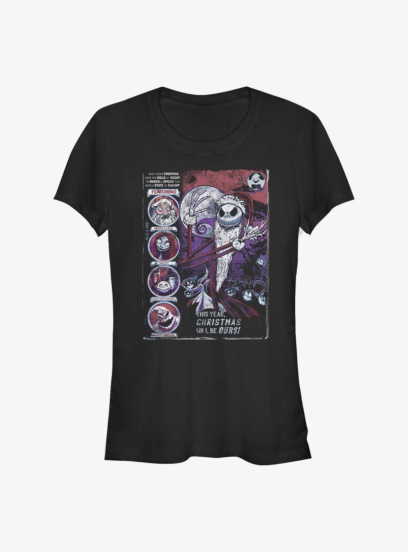 The Nightmare Before Christmas First Nightmare Girls TShirt T-Shirt | Fan Favorite Artwork | Perfect For Daily Wear