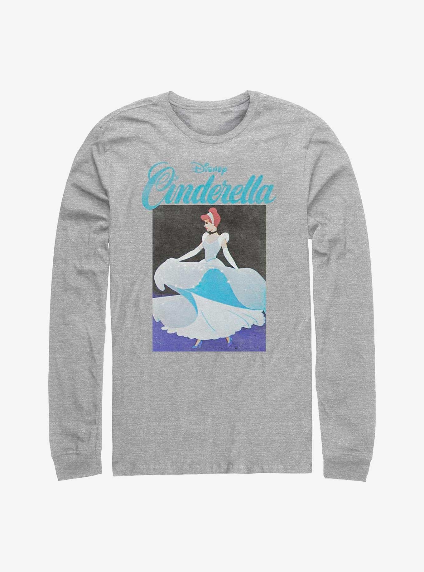 Disney Cinderella Cindy Squared Long-Sleeve T-Shirt T-Shirt – Official Fan Merchandise | Perfect for Daily Wear