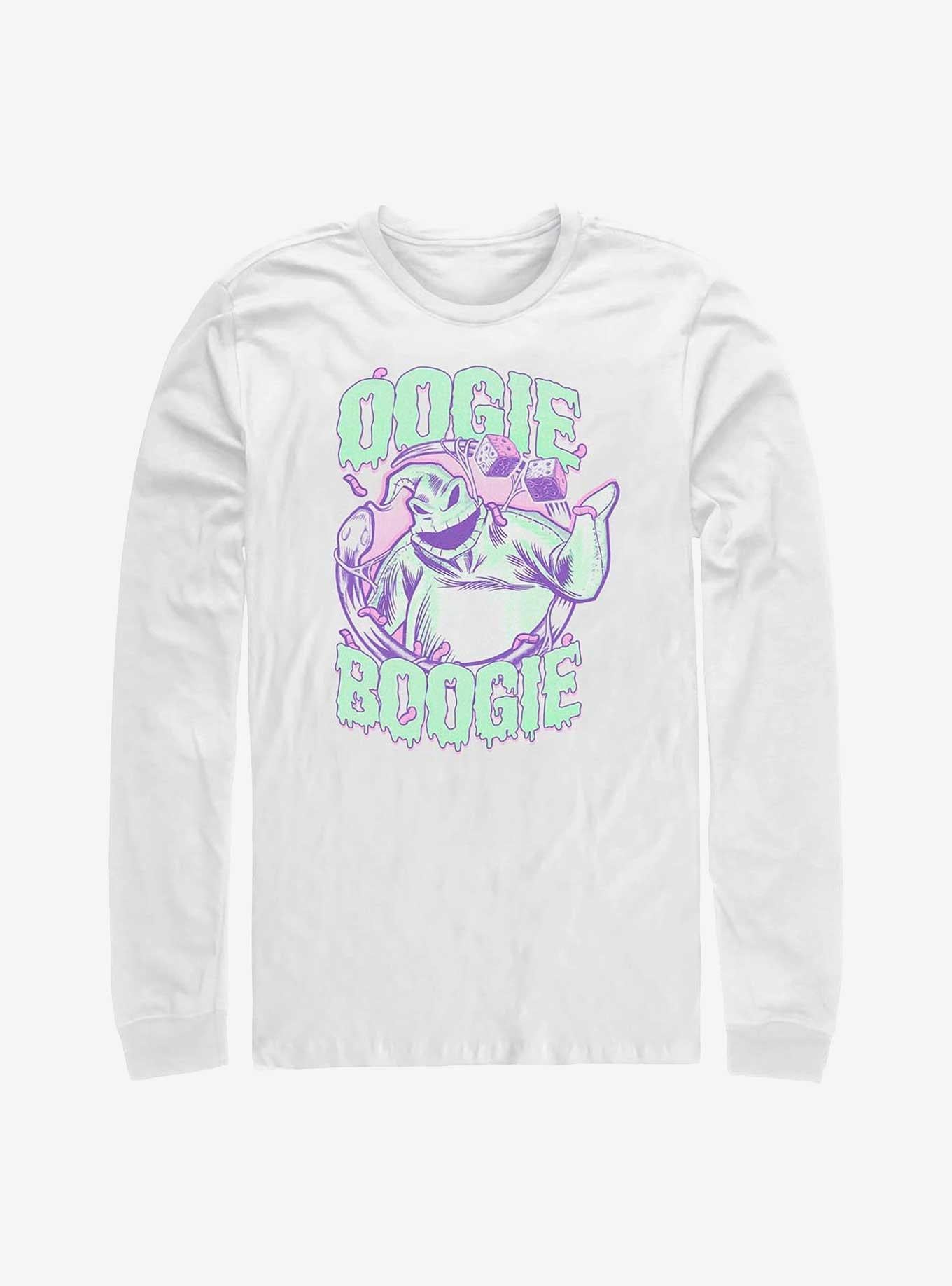 Disney The Nightmare Before Christmas Oogie Boogie LongSleeve TShirt T-Shirt | Seasonal Must-Have | Perfect Holiday Gift