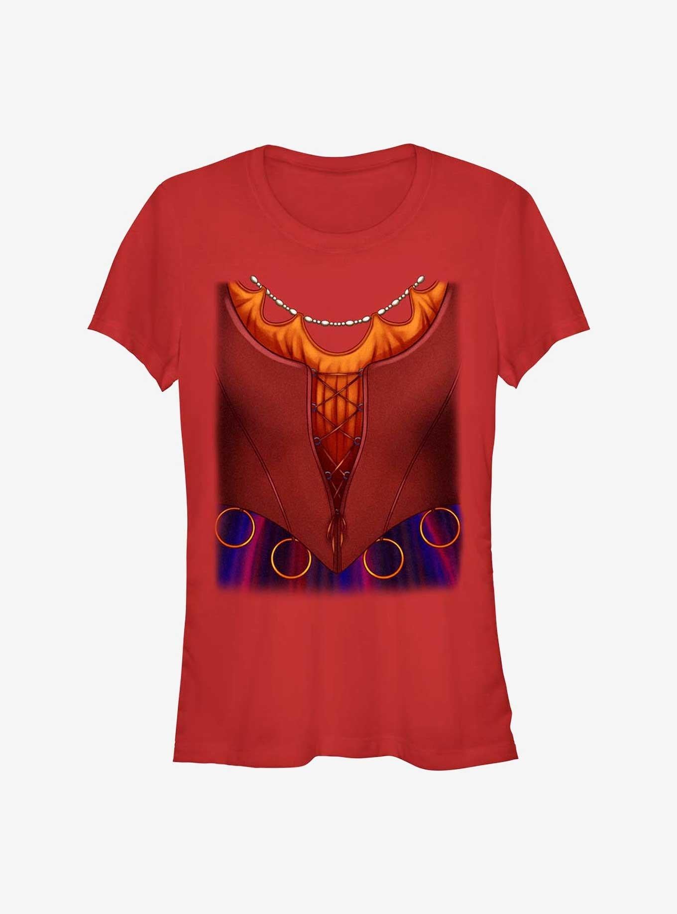 Disney Hocus Pocus Mary Dress Cosplay Girls T-Shirt