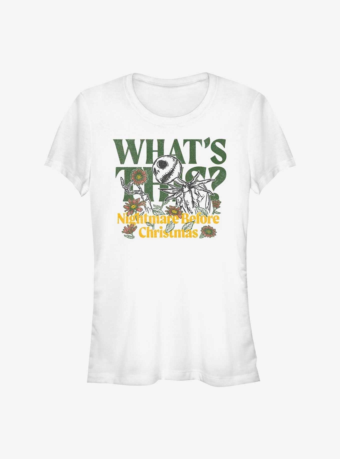 Disney The Nightmare Before Christmas Whats This Girls TShirt T-Shirt | Cute Festive Style | Perfect For Daily Wear