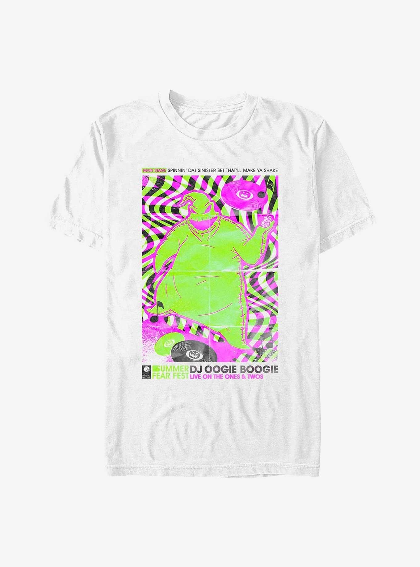 Disney The Nightmare Before Christmas DJ Oogie Boogie TShirt T-Shirt | Seasonal Must-Have | Limited Christmas Style