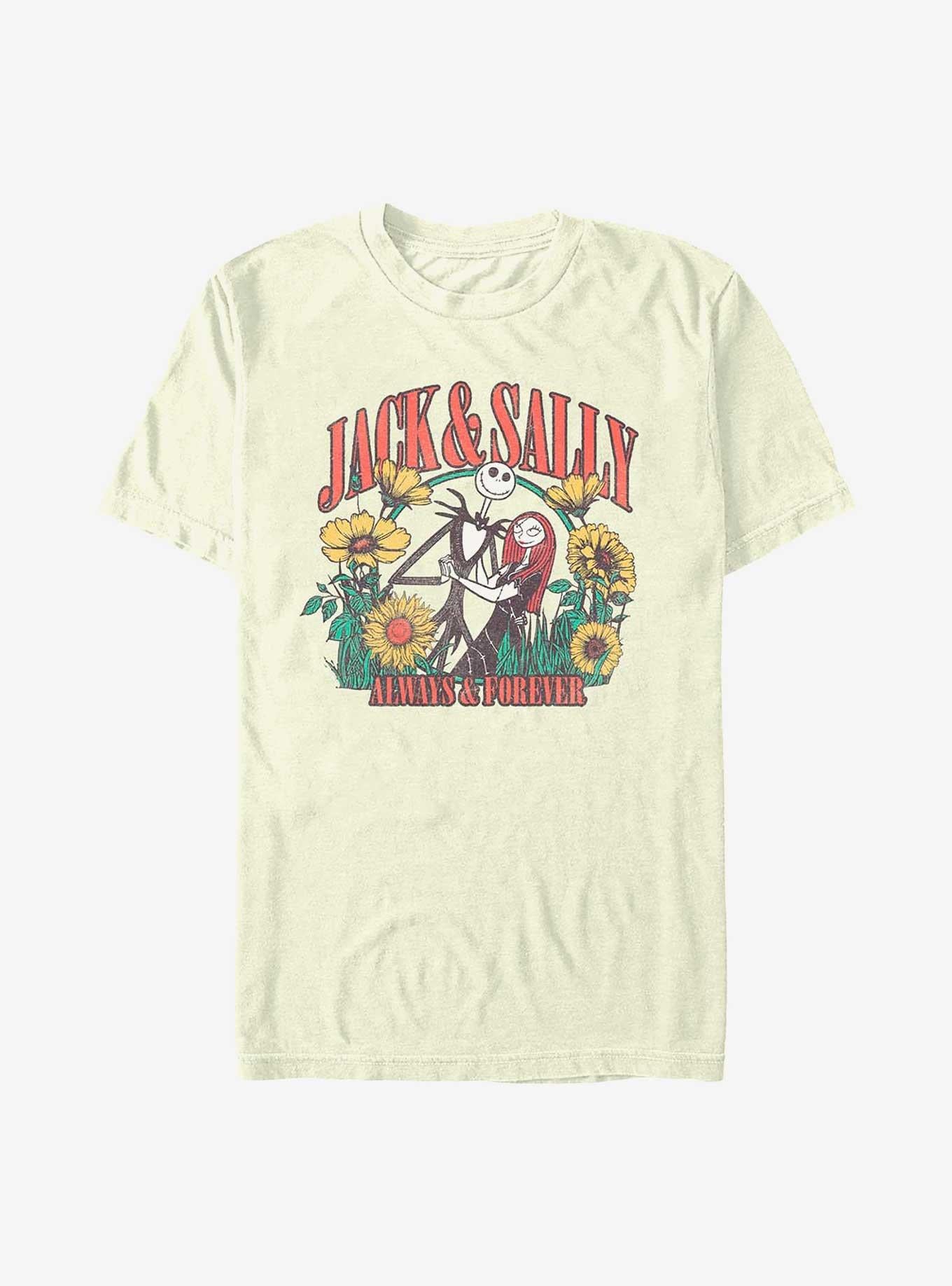 Disney The Nightmare Before Christmas Jack and Sally TShirt T-Shirt | Holiday Edition | Great For Christmas Season