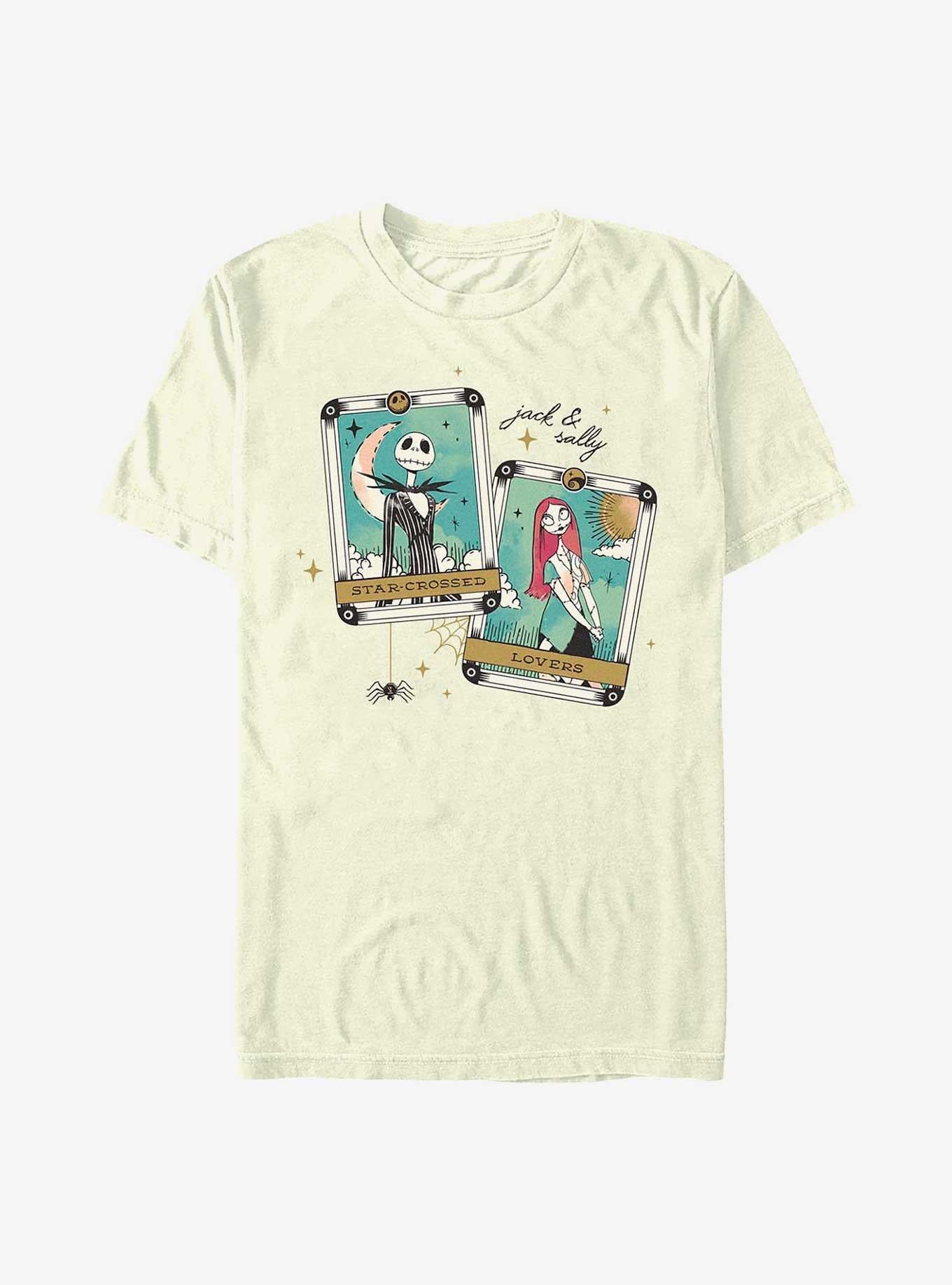 Disney The Nightmare Before Christmas Jack and Sally Tarot Cards TShirt T-Shirt | Best-Selling Design | Top Pick For Gifting