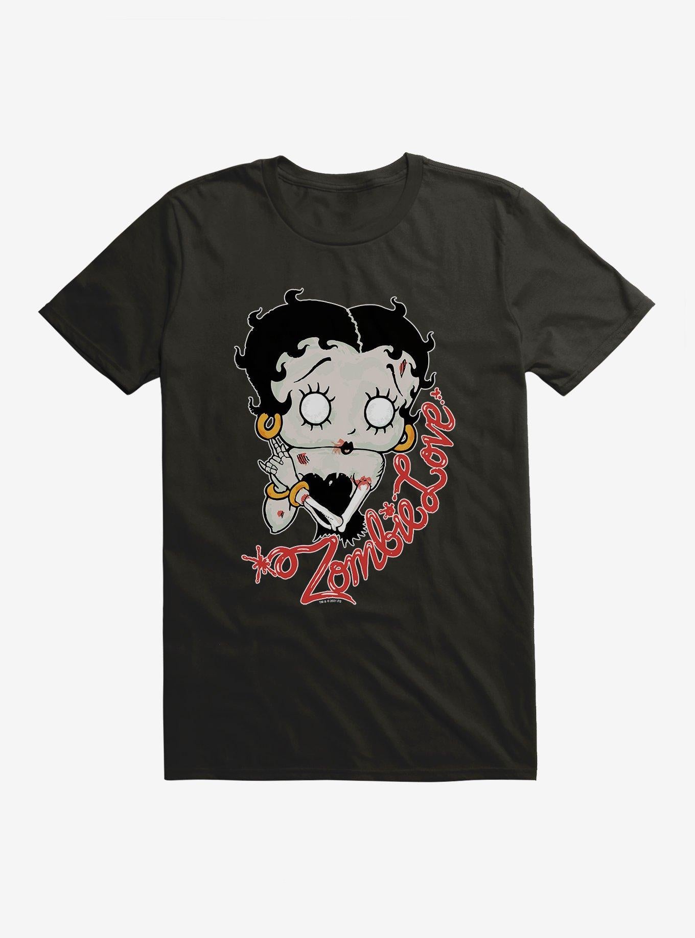 Betty Boop Zombie Love T-Shirt