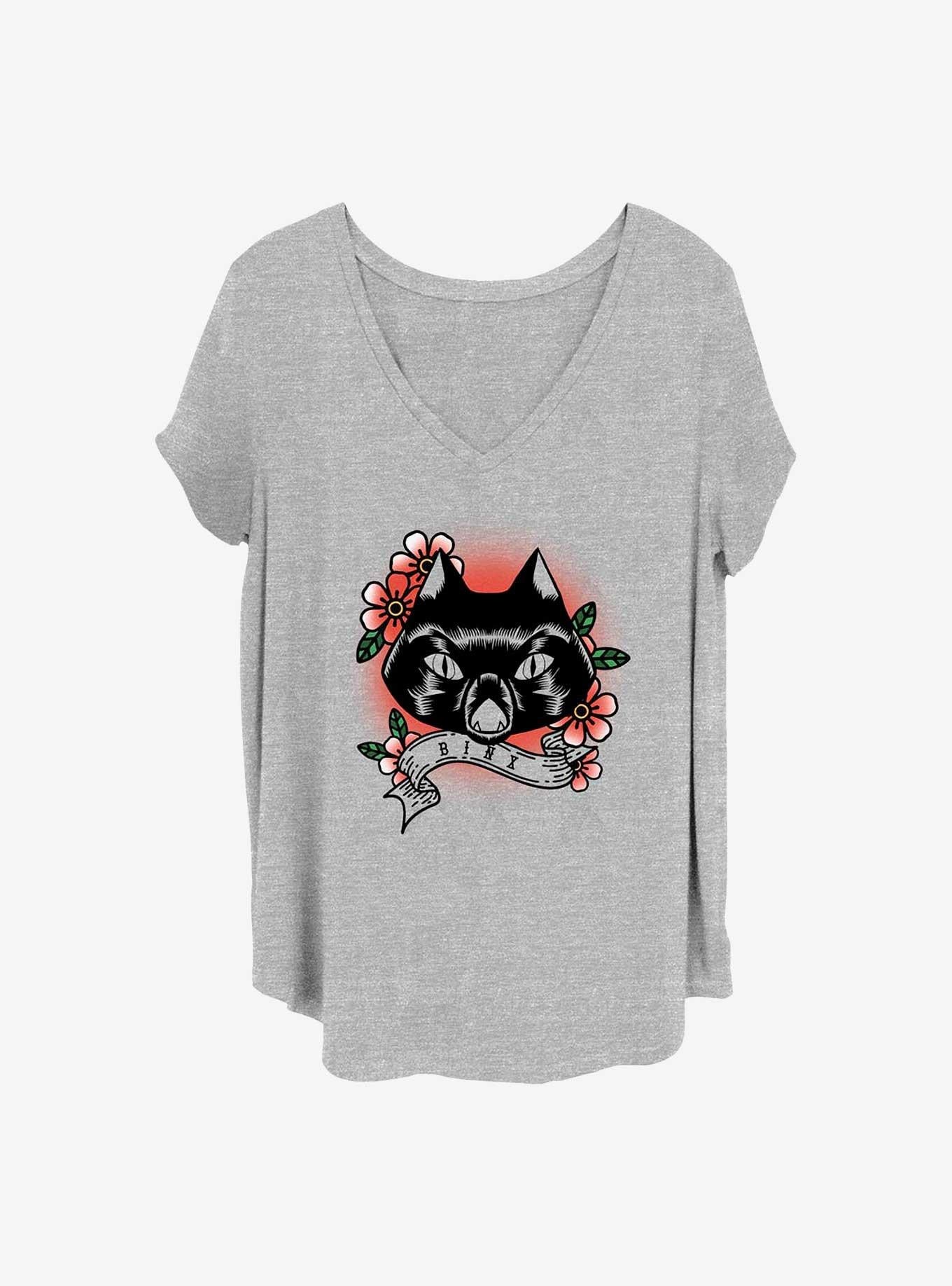 Disney Hocus Pocus Binx Cat Girls T-Shirt Plus Size