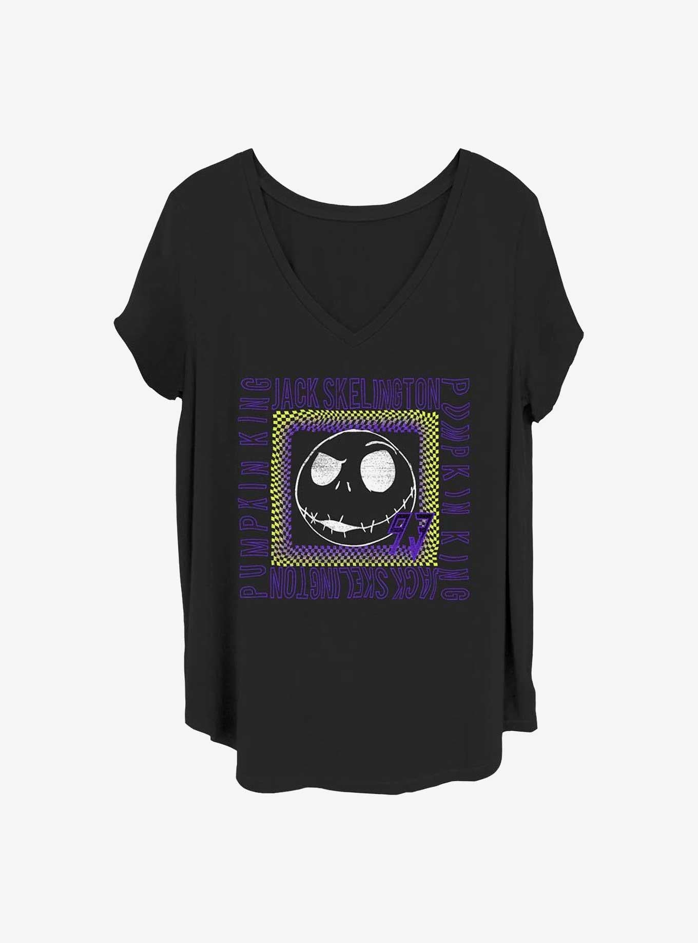 Disney The Nightmare Before Christmas Jack Skellington Girls TShirt Plus Size T-Shirt | Holiday Edition | Limited Christmas Style
