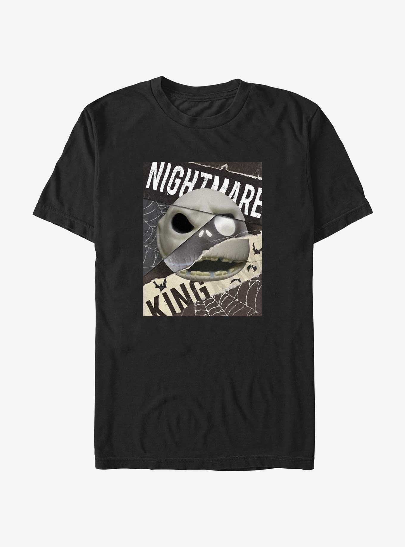 Disney The Nightmare Before Christmas Nightmare King TShirt T-Shirt | High-Quality Print | Trending Festive Apparel