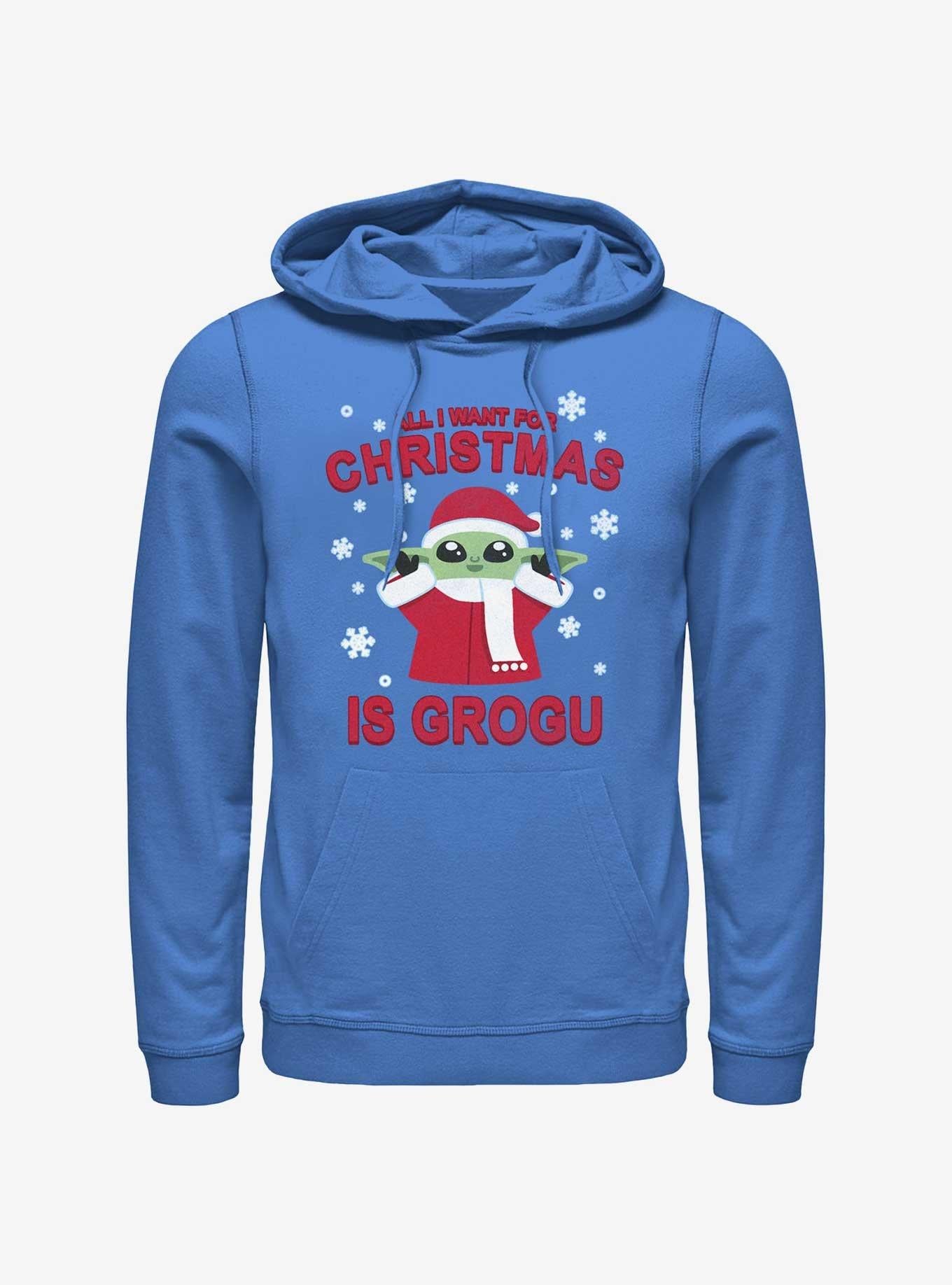 Star Wars The Mandalorian Grogu For Christmas Hoodie