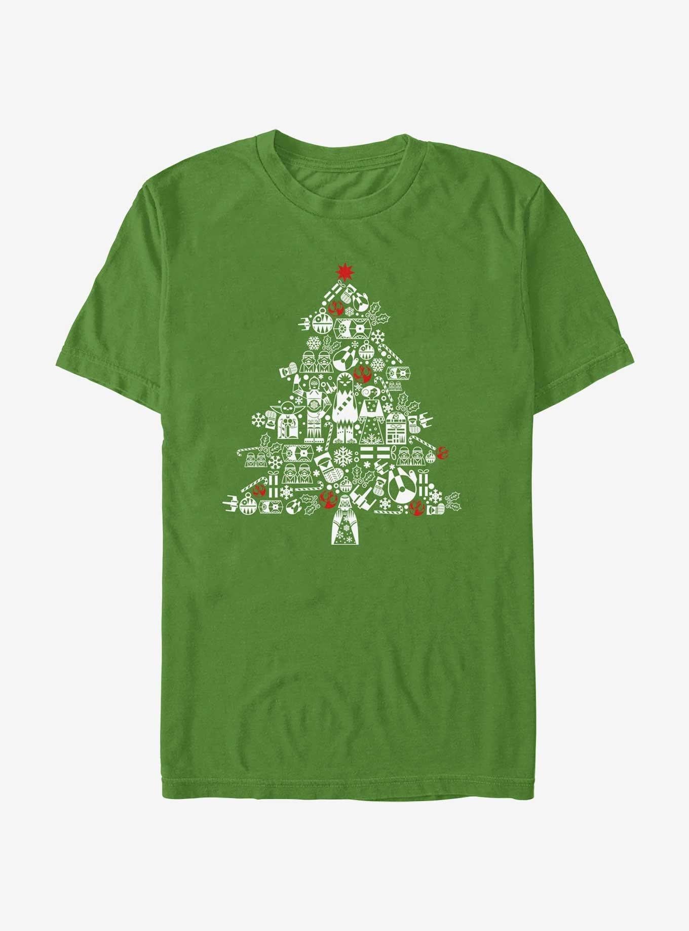 Star Wars Christmas Tree Fill T-Shirt T-Shirt – Top Trending Graphic | Trending Now