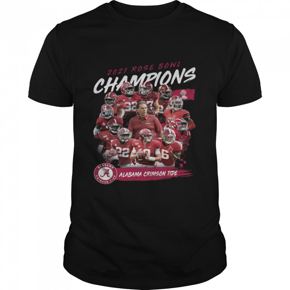 2021 Rose Bowl Champions Alabama Crimson Tide shirt