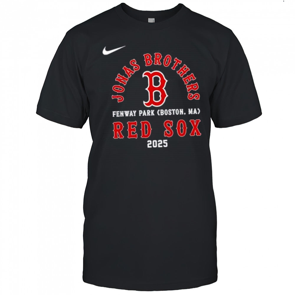 2025 Boston Red Sox x Jonas Brothers Fenway Park 2 sided t shirt