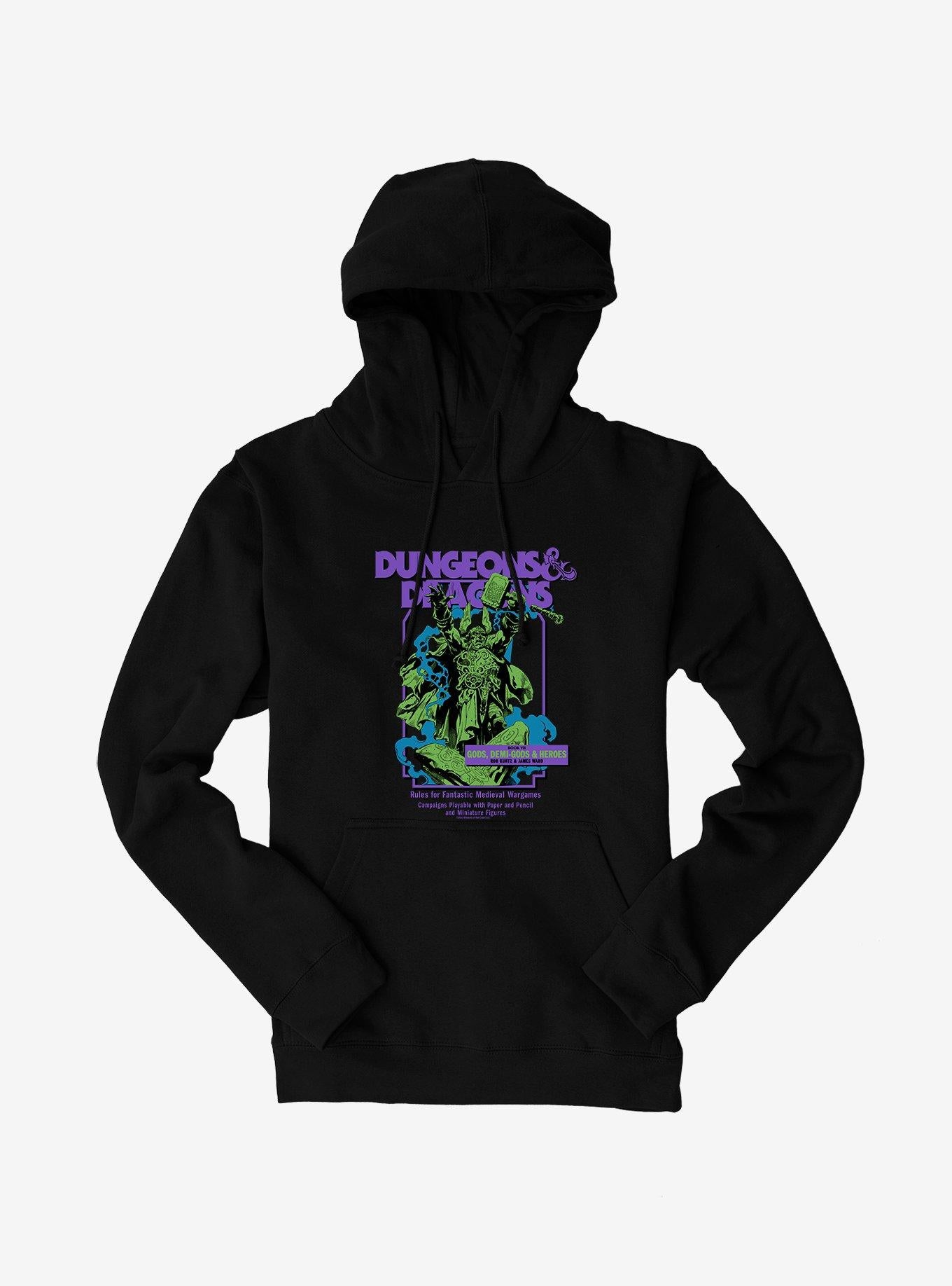 Dungeons & Dragons Book VII Gods, Demi-Gods & Heroes Hoodie