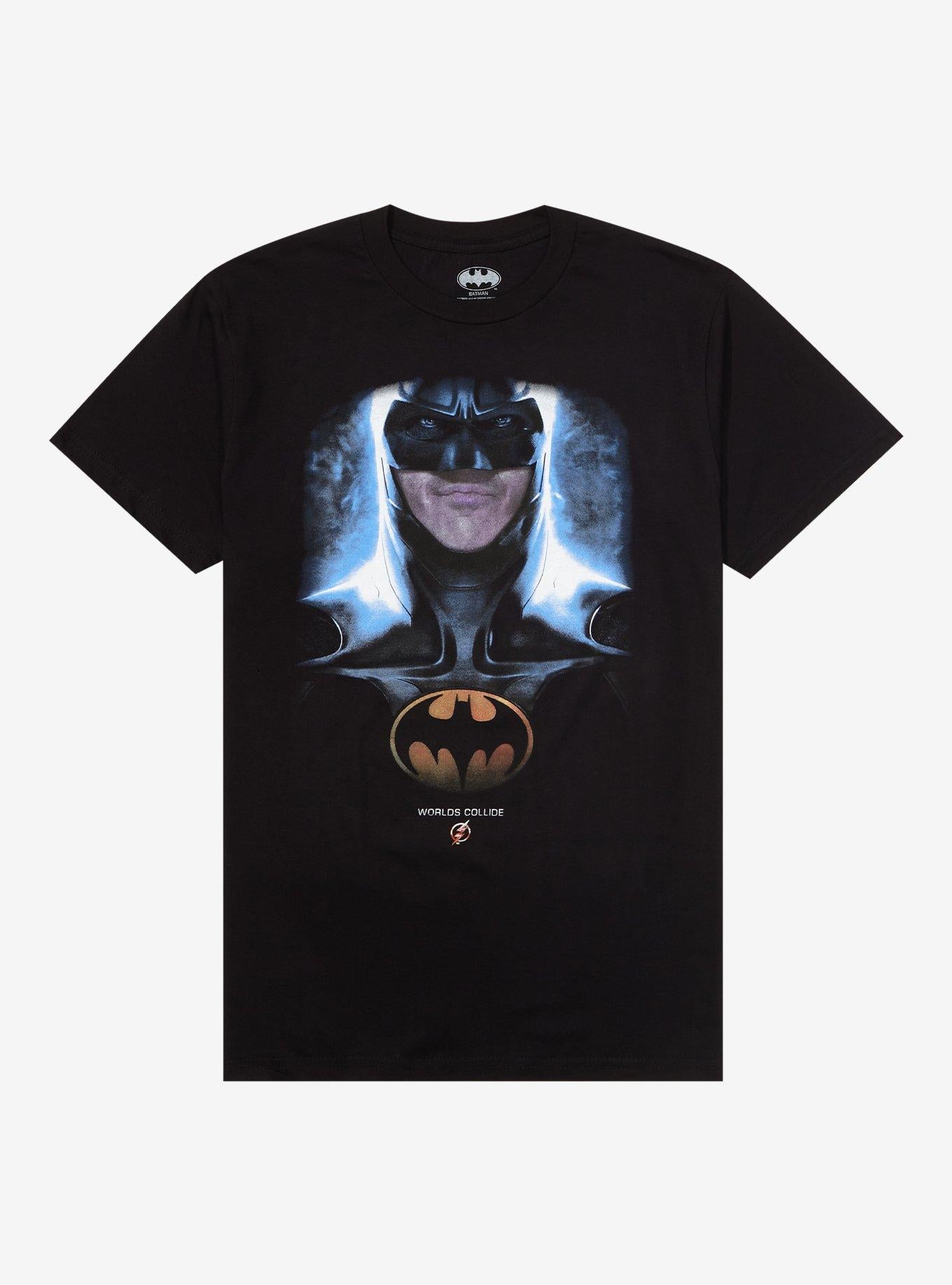 DC Comics The Flash Batman Portrait TShirt Graphic Tee | Graphic Tee | Unisex Shirt | Perfect Gift for Fans
