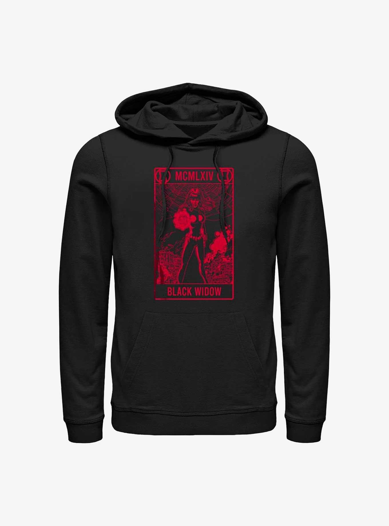 Marvel Black Widow Tarot Card Hoodie
