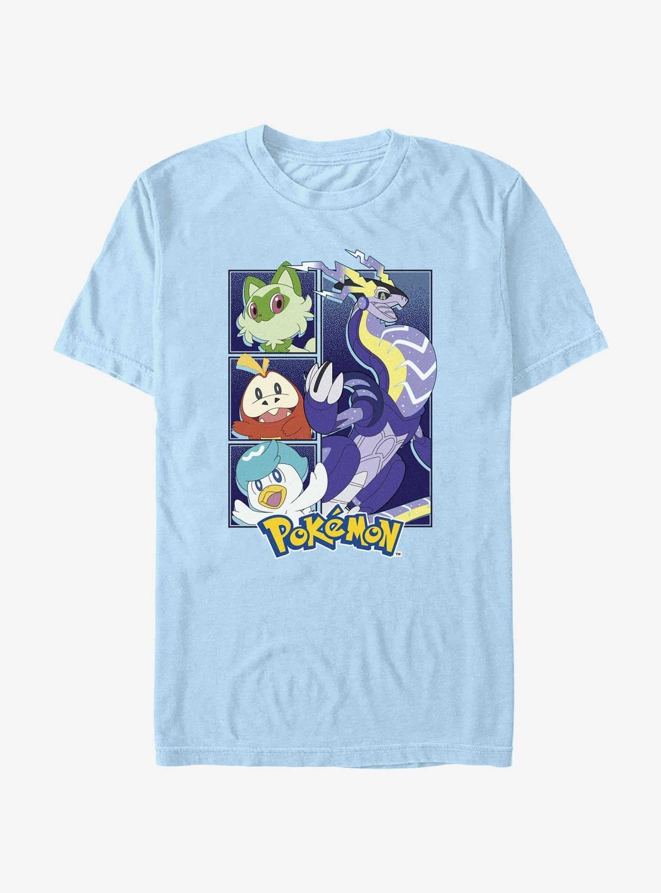 Pokemon Miraidon Group Poster T-Shirt Poster – Unique Character Design | Trending Now