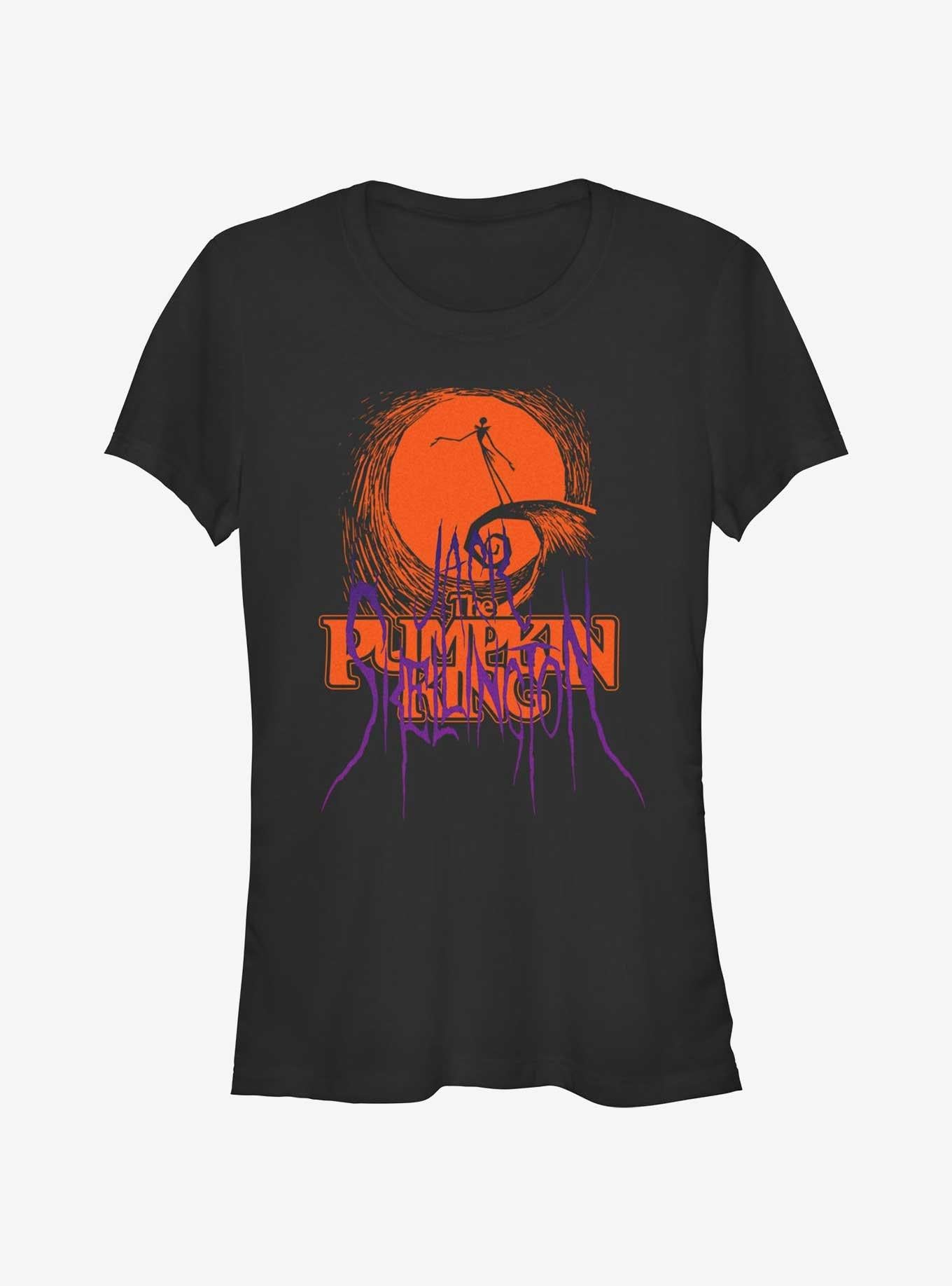 Disney The Nightmare Before Christmas Jack Skellington The Pumpkin King Girls T-Shirt