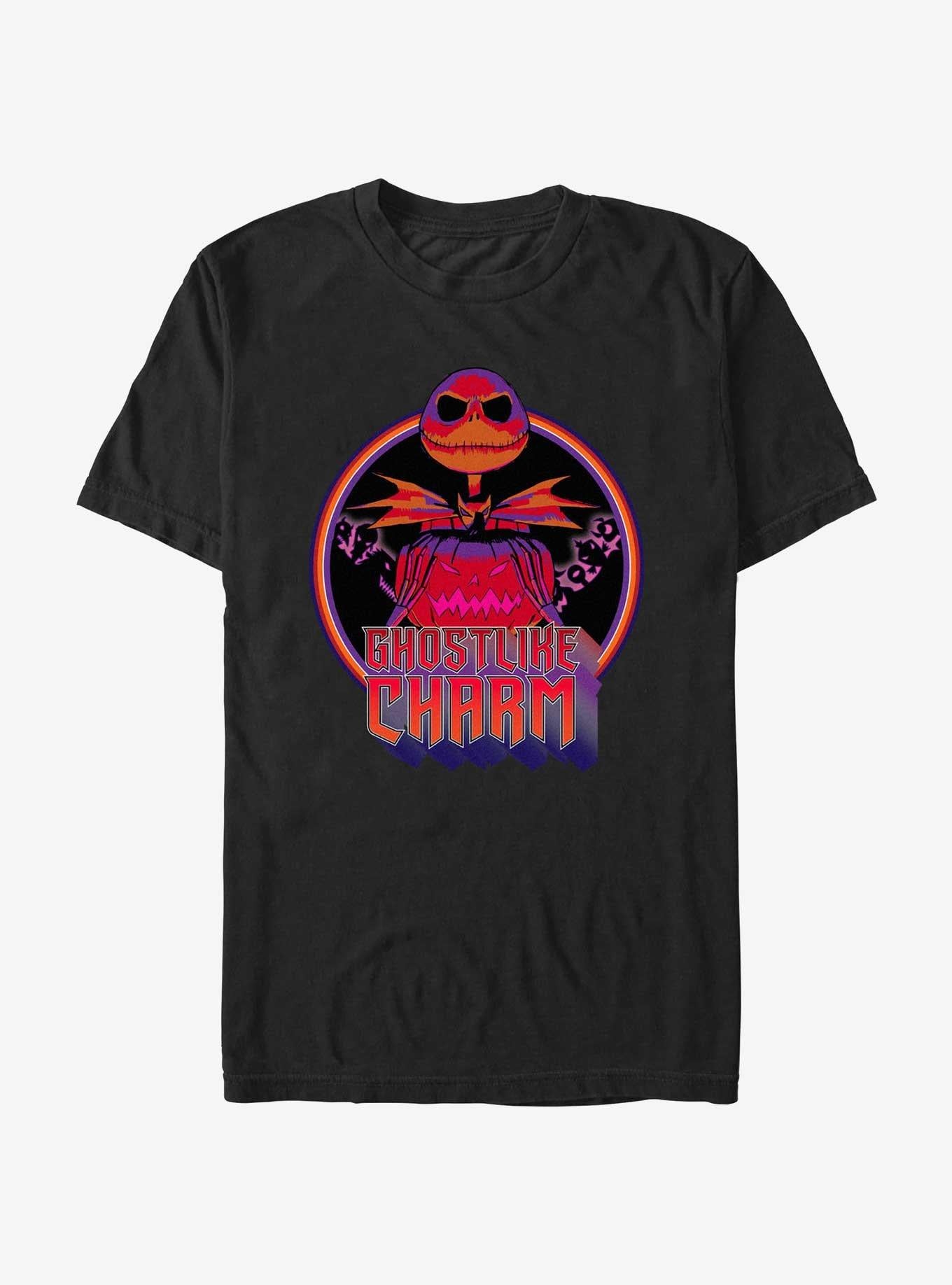 Disney The Nightmare Before Christmas Ghostlike Charm Jack Skellington TShirt T-Shirt | Seasonal Must-Have | Limited Christmas Style