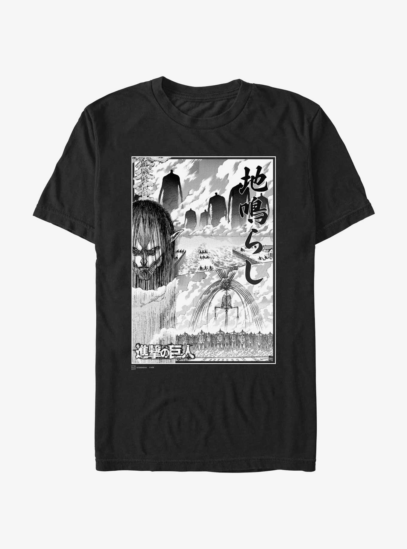 Attack On Titan The Rumbling Collage TShirt T-Shirt | Cute Festive Style | Trending Festive Apparel