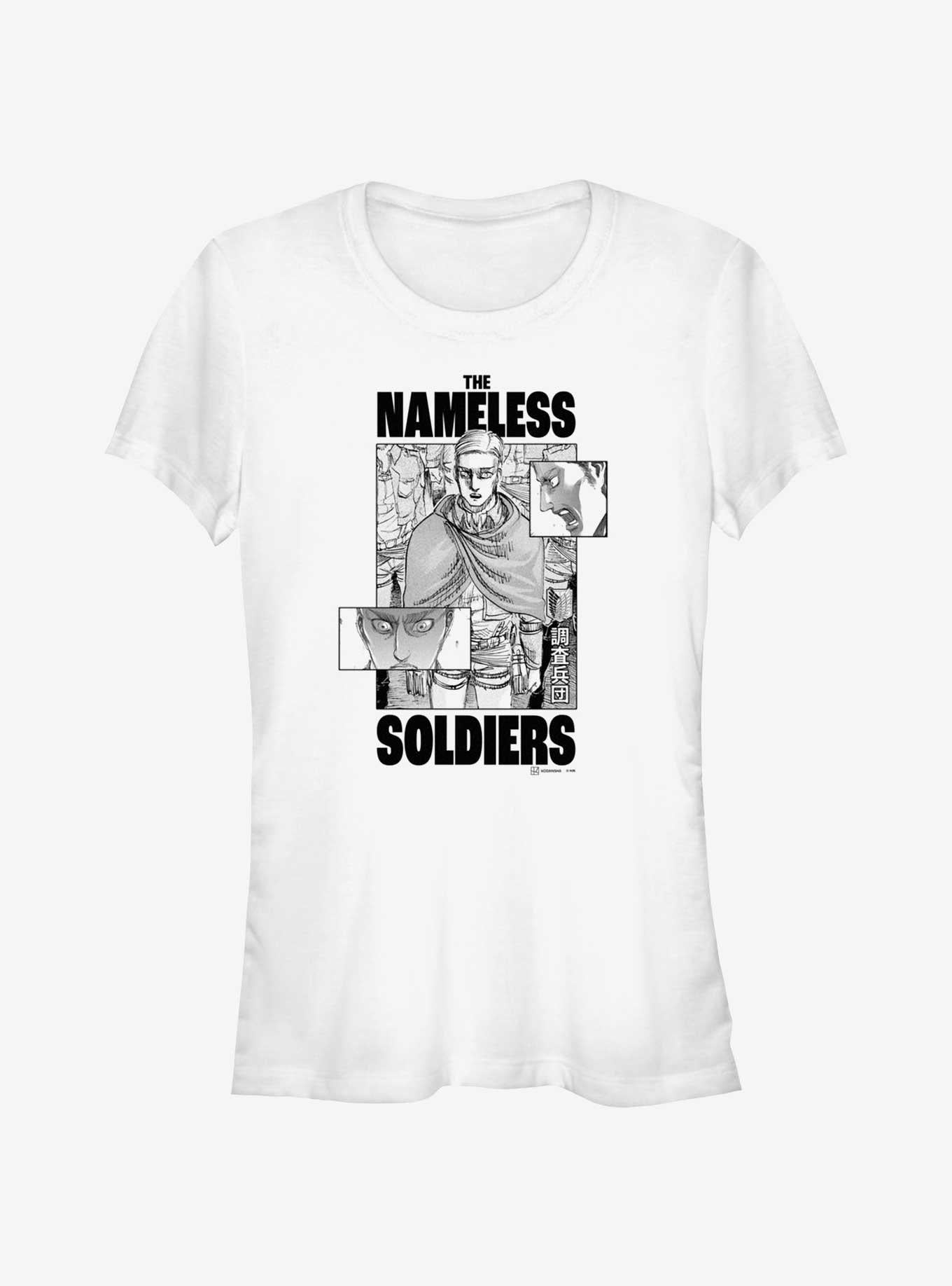 Attack On Titan Nameless Soldiers Girls T-Shirt