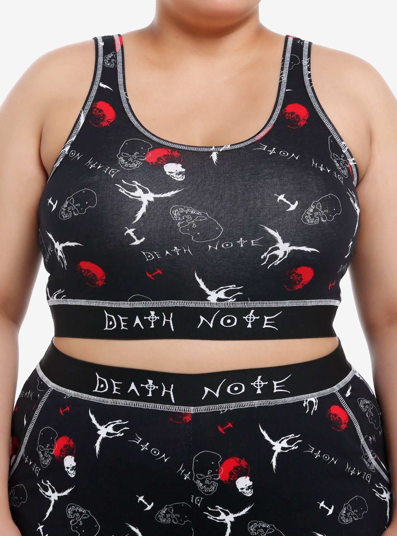 Death Note Ryuk Lounge Girls Crop Tank Top Plus Size