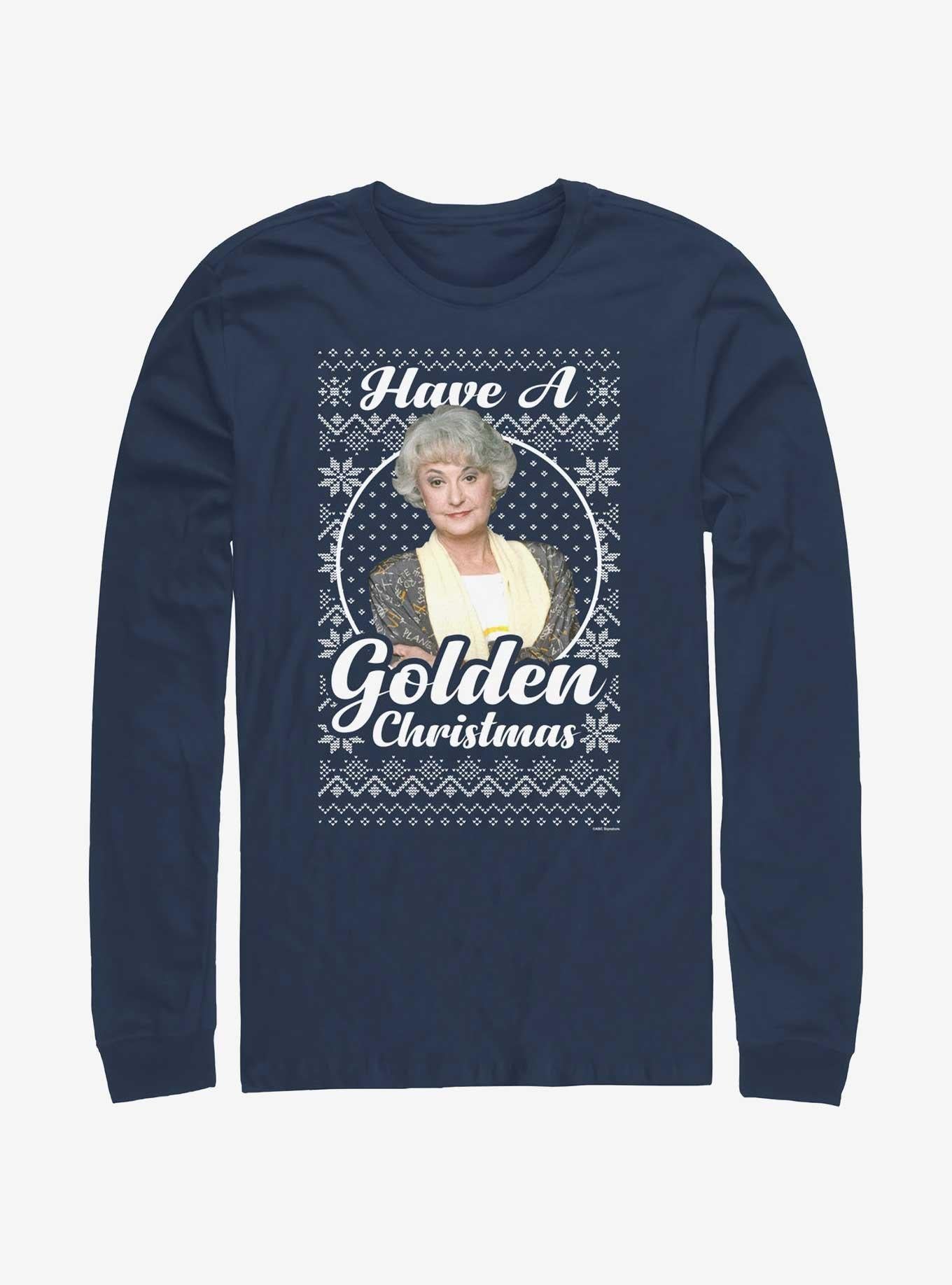 The Golden Girls Dorothy Ugly Christmas LongSleeve TShirt T-Shirt | Holiday Edition | Great For Christmas Season