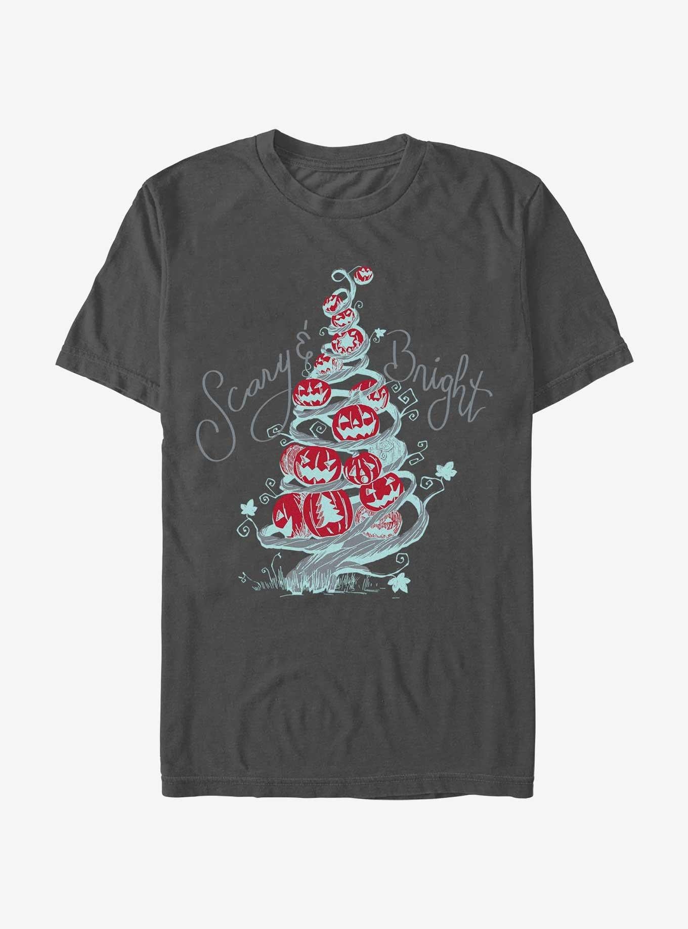 Disney The Nightmare Before Christmas Scary Bright Tree TShirt T-Shirt | Vintage Christmas Look | Limited Christmas Style