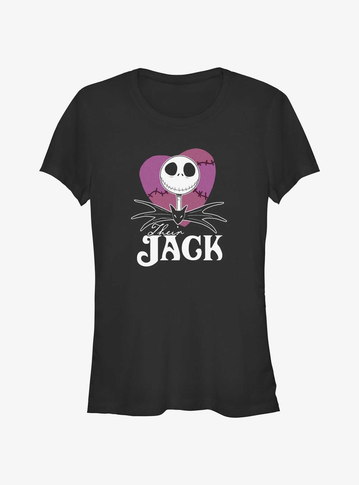 Disney The Nightmare Before Christmas Their Jack Girls TShirt T-Shirt | High-Quality Print | Perfect Holiday Gift