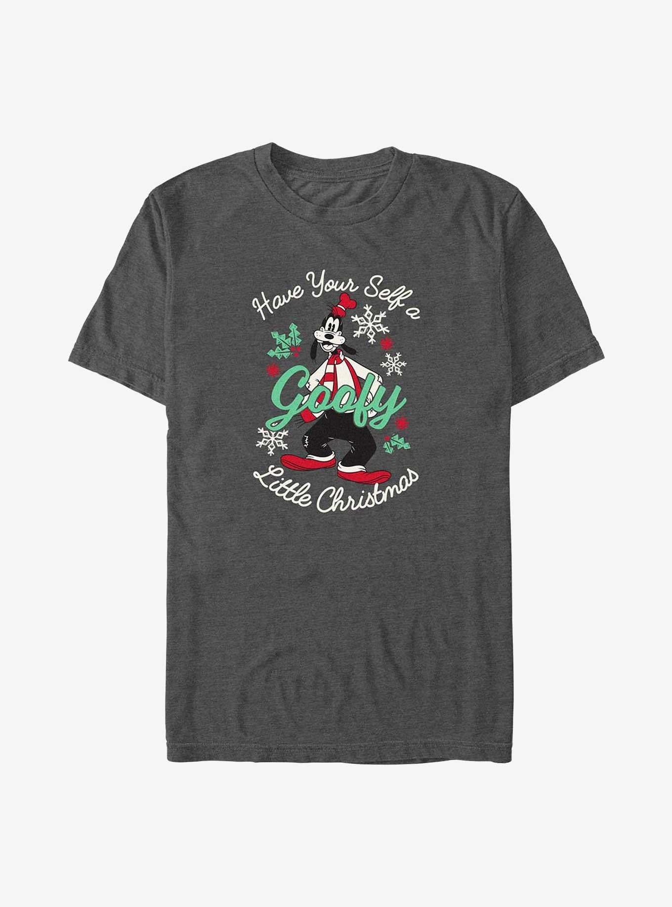 Disney Goofy Little Christmas Big Tall TShirt T-Shirt | Vintage Christmas Look | Top Pick For Gifting