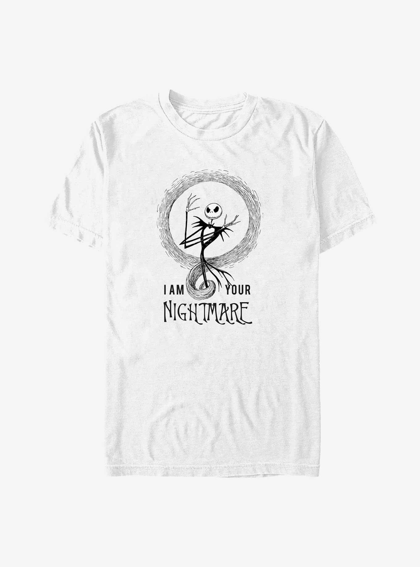 Disney The Nightmare Before Christmas Jack I Am Your Nightmare Big Tall TShirt T-Shirt | High-Quality Print | Trending Festive Apparel