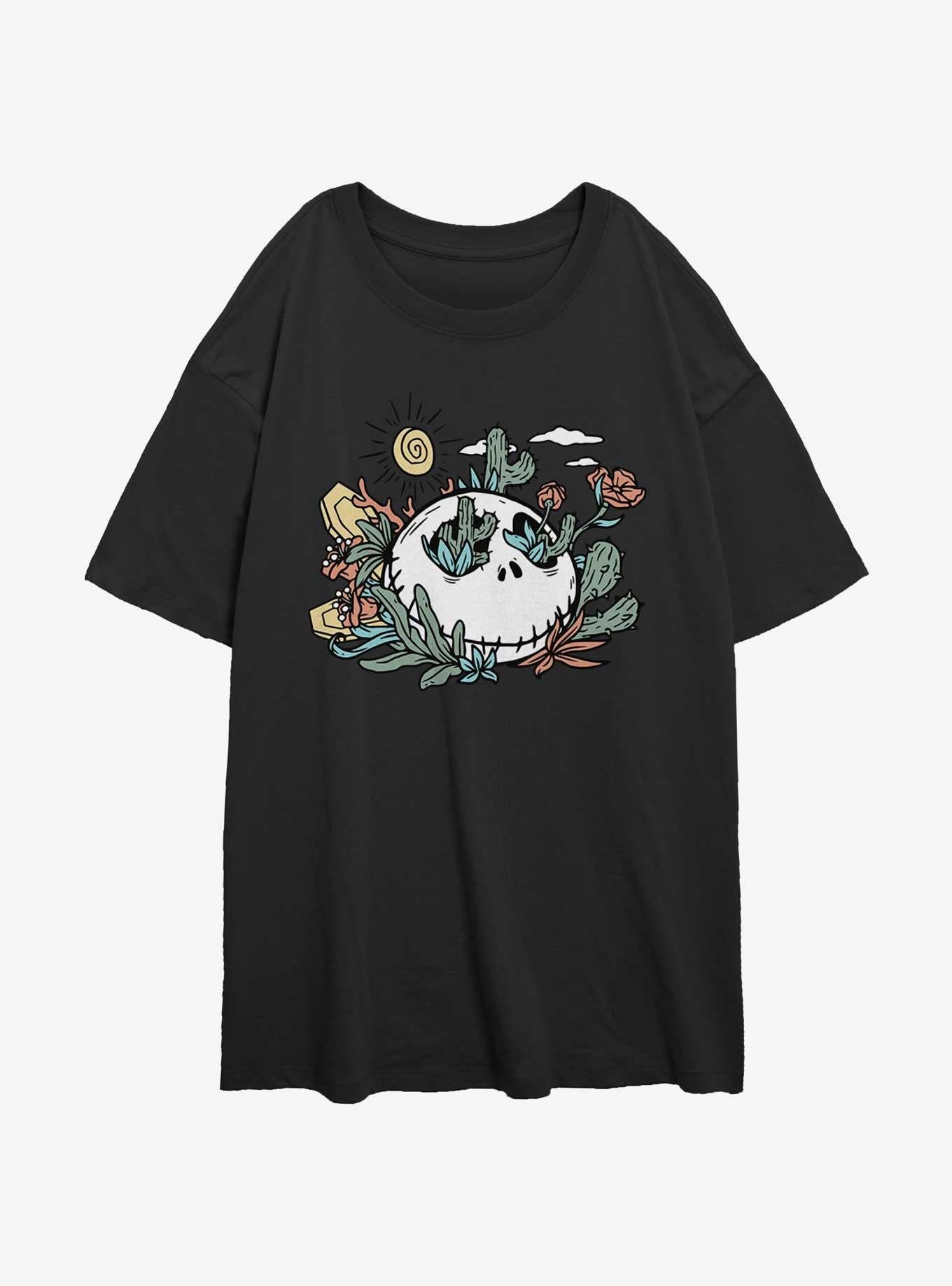 The Nightmare Before Christmas Death Valley Jack Girls Oversized TShirt T-Shirt | Best-Selling Design | Great For Christmas Season