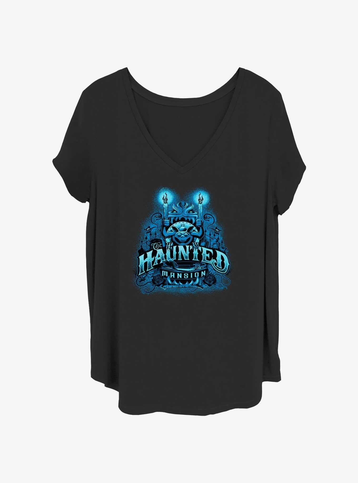 Disney The Haunted Mansion Gargoyle Candles Girls T-Shirt Plus Size