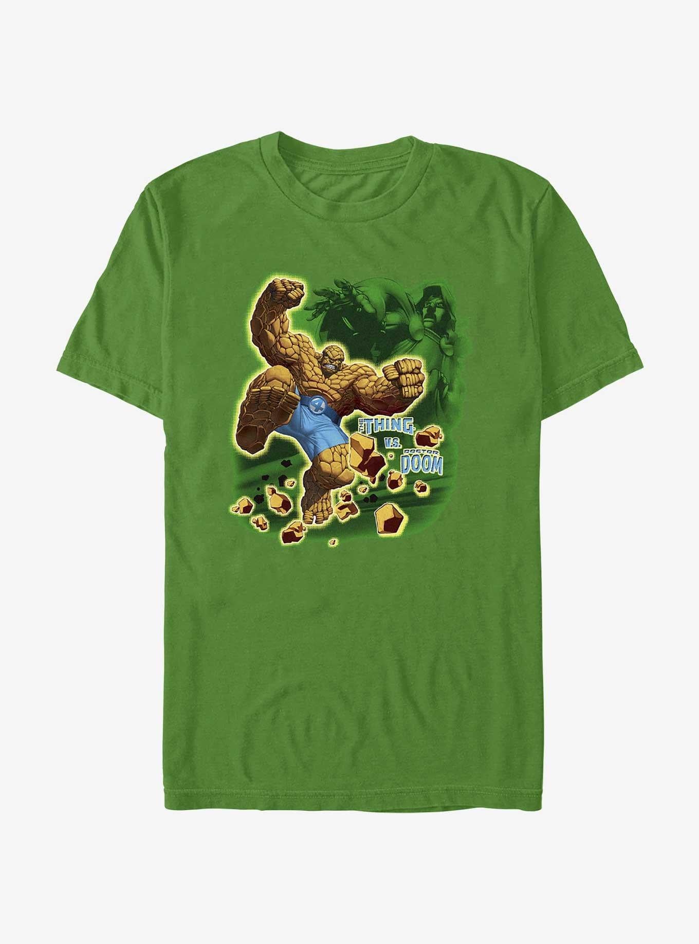Marvel Fantastic Four The Thing Vs Doctor Doom T-Shirt T-Shirt – Official Fan Merchandise | Great Gift for Fans