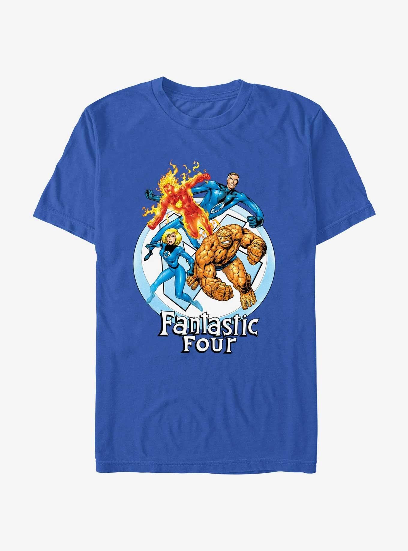 Marvel Fantastic Four Feelin Fantastic T-Shirt T-Shirt – Vintage Style Artwork | Great Gift for Fans